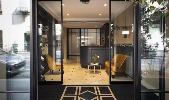 Hotel Lenox Montparnasse Lobby