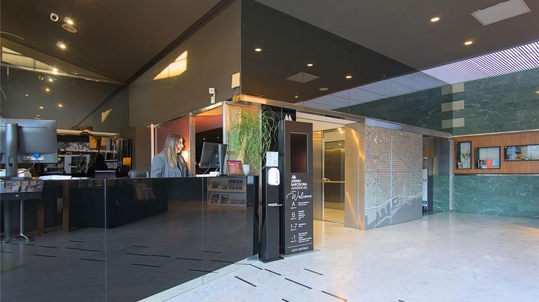 <b>Aparthotel Atenea Lobby</b>. Images powered by <a href="https://iceportal.shijigroup.com/" title="IcePortal" target="_blank">IcePortal</a>.