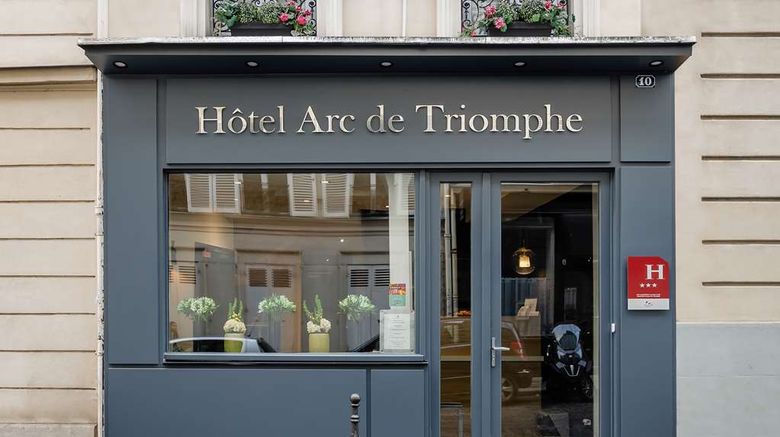 <b>Hotel Arc de Triomphe Exterior</b>. Images powered by <a href="https://iceportal.shijigroup.com/" title="IcePortal" target="_blank">IcePortal</a>.