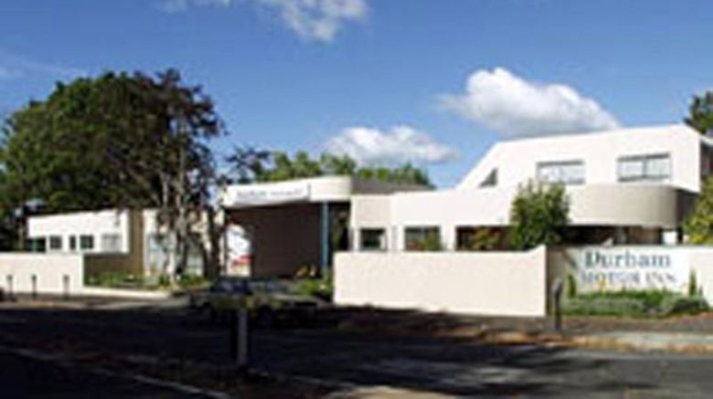 Durham Motor Inn Exterior. Images powered by <a href="https://iceportal.shijigroup.com" target="_blank" rel="noopener">Ice Portal</a>.