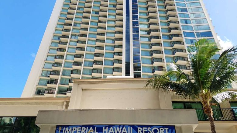 The Imperial Hawaii Resort at Waikiki Exterior. Images powered by <a href="https://iceportal.shijigroup.com" target="_blank" rel="noopener">Ice Portal</a>.