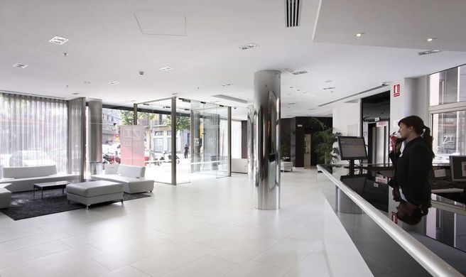 Villa Olimpica Suites Hotel Barcelona Lobby