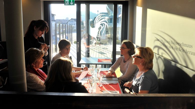 <b>TOP Hotel Freihof Unteraegeri Restaurant</b>. Images powered by <a href="https://iceportal.shijigroup.com/" title="IcePortal" target="_blank">IcePortal</a>.