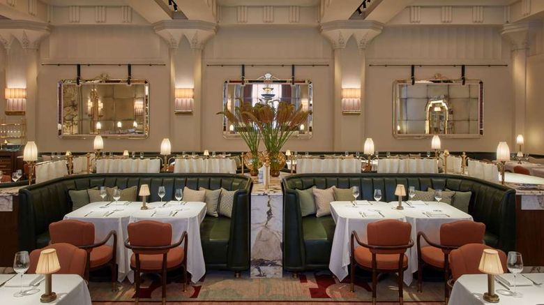 <b>Claridge's Restaurant</b>. Images powered by <a href=https://www.travelagewest.com/Hotels/London/