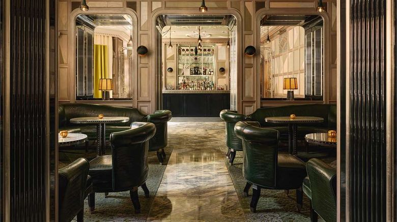 <b>The Connaught Restaurant</b>. Images powered by <a href=https://www.travelagewest.com/Hotels/London/