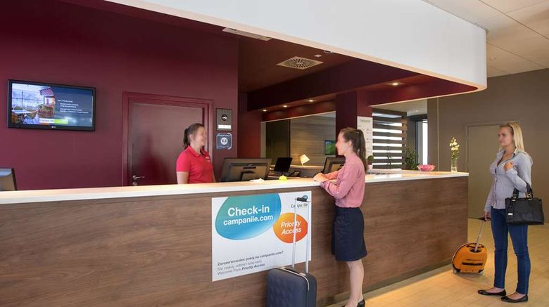 <b>Campanile Bydgoszcz Lobby</b>. Images powered by <a href="https://iceportal.shijigroup.com/" title="IcePortal" target="_blank">IcePortal</a>.