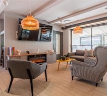 Campanile Hotel Airport Lobby