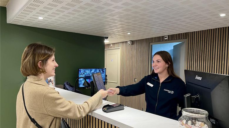 <b>CAMPANILE Lyon Centre - Gare Part Dieu Lobby</b>. Images powered by <a href="https://iceportal.shijigroup.com/" title="IcePortal" target="_blank">IcePortal</a>.