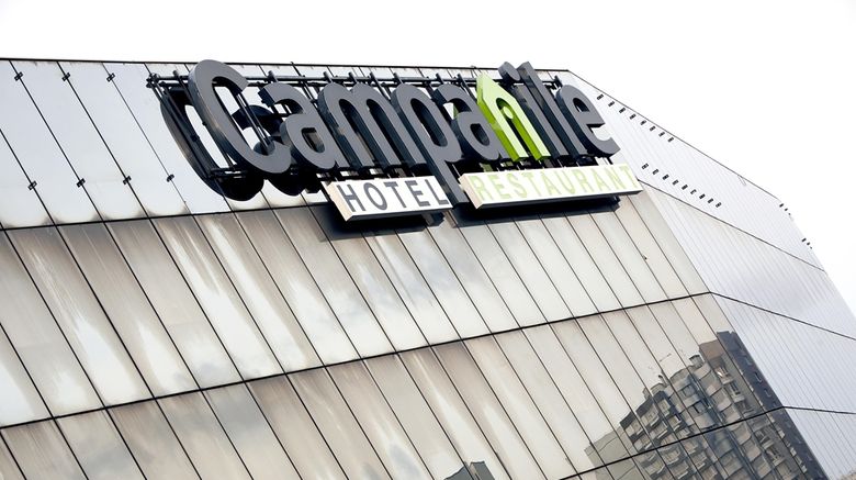 <b>Campanile Porte de Bagnolet Exterior</b>. Images powered by <a href="https://iceportal.shijigroup.com/" title="IcePortal" target="_blank">IcePortal</a>.