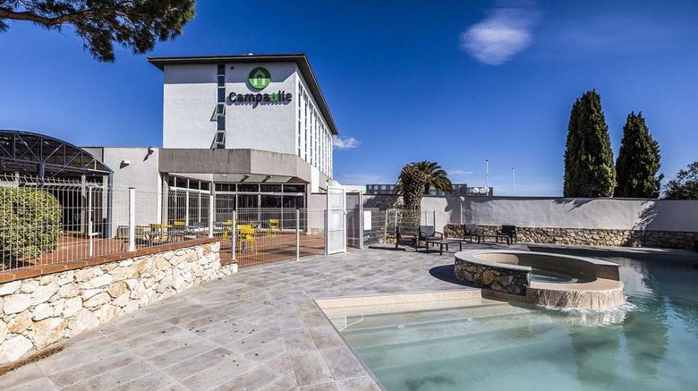 <b>Hotel Campanile Perpignan Nord Exterior</b>. Images powered by <a href="https://iceportal.shijigroup.com/" title="IcePortal" target="_blank">IcePortal</a>.