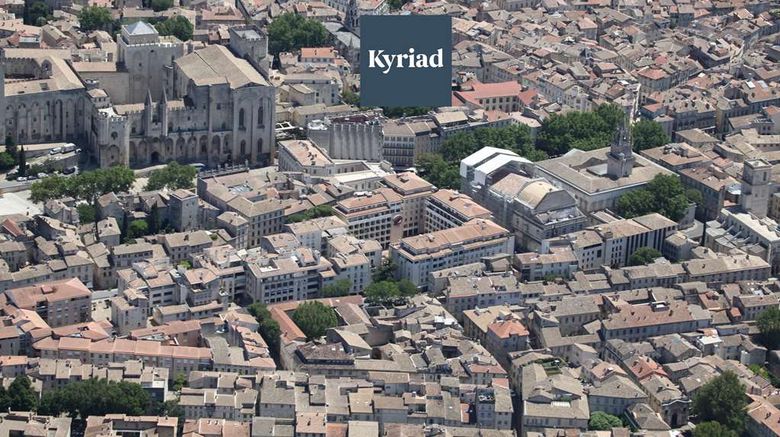<b>Hotel Kyriad Avignon Centre Exterior</b>. Images powered by <a href="https://iceportal.shijigroup.com/" title="IcePortal" target="_blank">IcePortal</a>.