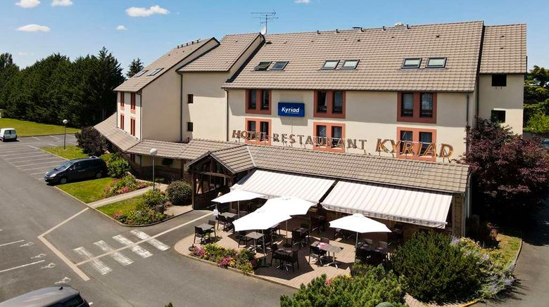 <b>Hotel Kyriad Chateauroux Exterior</b>. Images powered by <a href="https://iceportal.shijigroup.com/" title="IcePortal" target="_blank">IcePortal</a>.