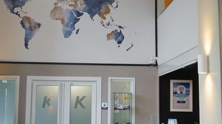 <b>Hotel Kyriad La Fleche Lobby</b>. Images powered by <a href="https://iceportal.shijigroup.com/" title="IcePortal" target="_blank">IcePortal</a>.