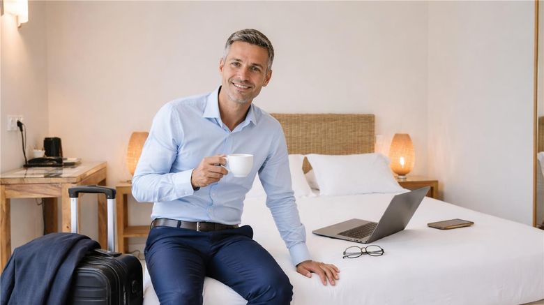 <b>Kyriad Perpignan Sud Room</b>. Images powered by <a href="https://iceportal.shijigroup.com/" title="IcePortal" target="_blank">IcePortal</a>.