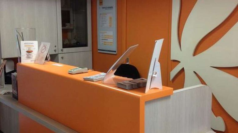 <b>Premiere Classe Charleville-Mezieres Lobby</b>. Images powered by <a href="https://iceportal.shijigroup.com/" title="IcePortal" target="_blank">IcePortal</a>.