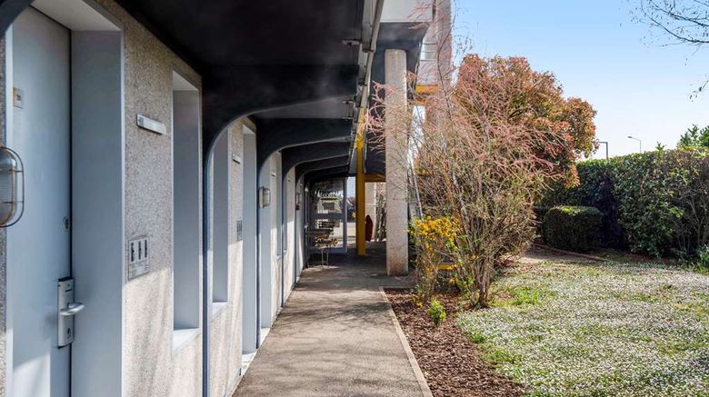 <b>Premiere Classe Lyon Est - Bron Eurexpo Exterior</b>. Images powered by <a href="https://iceportal.shijigroup.com/" title="IcePortal" target="_blank">IcePortal</a>.