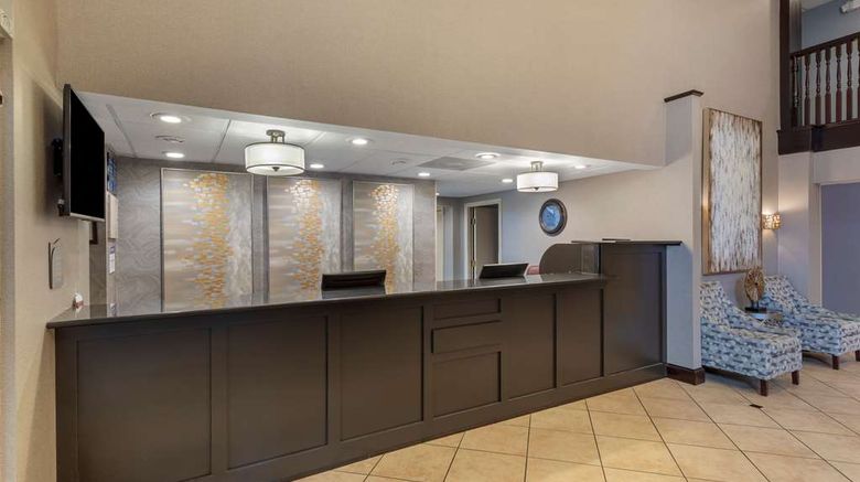 <b>Best Western Plus Russellville Hotel Lobby</b>. Images powered by <a href="https://iceportal.shijigroup.com/" title="IcePortal" target="_blank">IcePortal</a>.