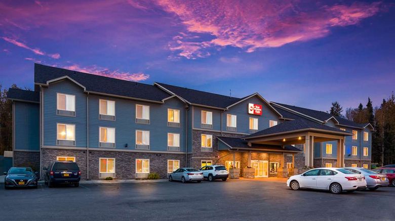 Best Western Plus Chena River Lodge Exterior. Images powered by <a href="https://iceportal.shijigroup.com" target="_blank" rel="noopener">Ice Portal</a>.