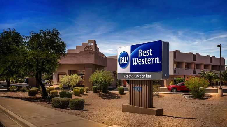 <b>Best Western Apache Junction Inn Exterior</b>. Images powered by <a href="https://iceportal.shijigroup.com/" title="IcePortal" target="_blank">IcePortal</a>.