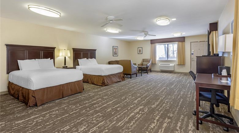 <b>Best Western Plus Frontier Motel Room</b>. Images powered by <a href="https://iceportal.shijigroup.com/" title="IcePortal" target="_blank">IcePortal</a>.