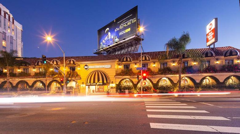 <b>Best Western Plus Sunset Plaza Hotel Exterior</b>. Images powered by <a href="https://iceportal.shijigroup.com/" title="IcePortal" target="_blank">IcePortal</a>.