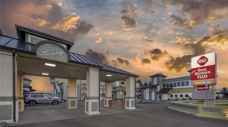 <b>Best Western Plus Northwoods Inn Exterior</b>. Images powered by <a href="https://iceportal.shijigroup.com/" title="IcePortal" target="_blank">IcePortal</a>.