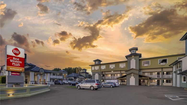 Best Western Plus Northwoods Inn Exterior. Images powered by <a href="https://iceportal.shijigroup.com" target="_blank" rel="noopener">Ice Portal</a>.