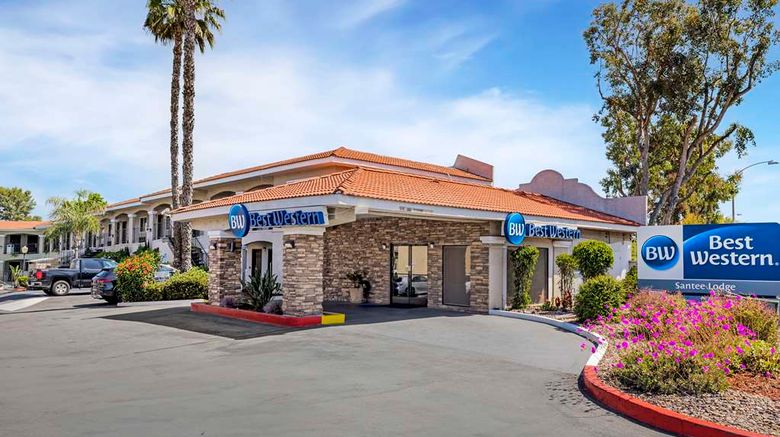 Best Western Santee Lodge Exterior. Images powered by <a href="https://iceportal.shijigroup.com" target="_blank" rel="noopener">Ice Portal</a>.