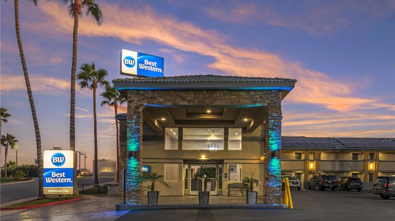 Best Western Kettleman City Inn  and  Suites Exterior. Images powered by <a href="https://iceportal.shijigroup.com" target="_blank" rel="noopener">Ice Portal</a>.