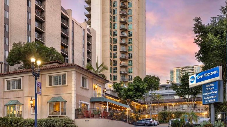 Best Western Downtown San Diego Exterior. Images powered by <a href="https://iceportal.shijigroup.com" target="_blank" rel="noopener">Ice Portal</a>.