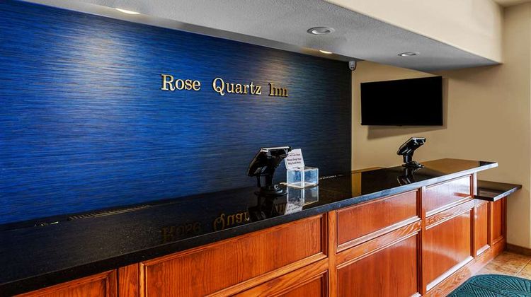 Best Western Rose Quartz Inn Lobby