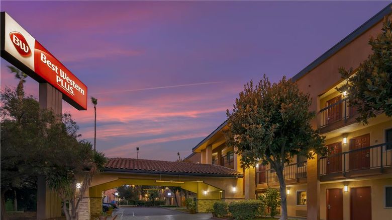 Best Western Plus Pleasanton Inn Exterior. Images powered by <a href="https://iceportal.shijigroup.com" target="_blank" rel="noopener">Ice Portal</a>.