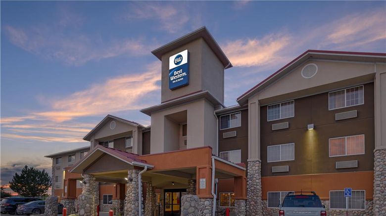 Best Western Firestone Inn  and  Suites Exterior. Images powered by <a href="https://iceportal.shijigroup.com" target="_blank" rel="noopener">Ice Portal</a>.