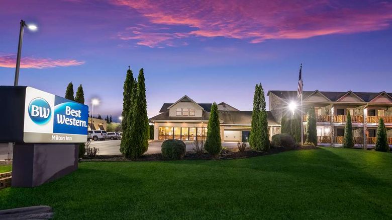 Best Western Milton Inn Exterior. Images powered by <a href="https://iceportal.shijigroup.com" target="_blank" rel="noopener">Ice Portal</a>.