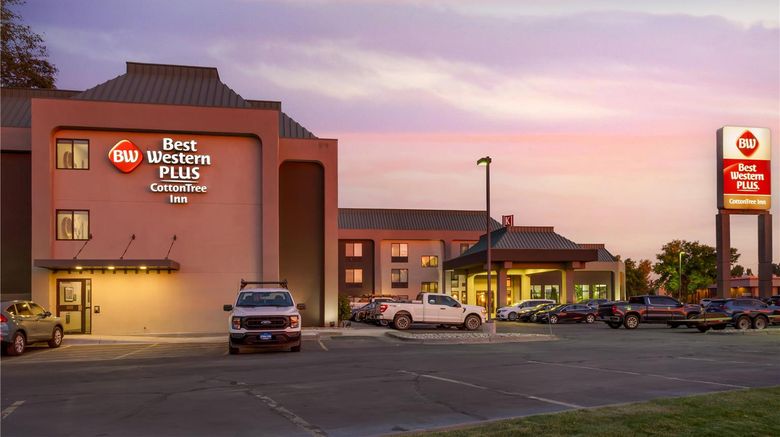 Best Western Plus CottonTree Inn Exterior. Images powered by <a href="https://iceportal.shijigroup.com" target="_blank" rel="noopener">Ice Portal</a>.