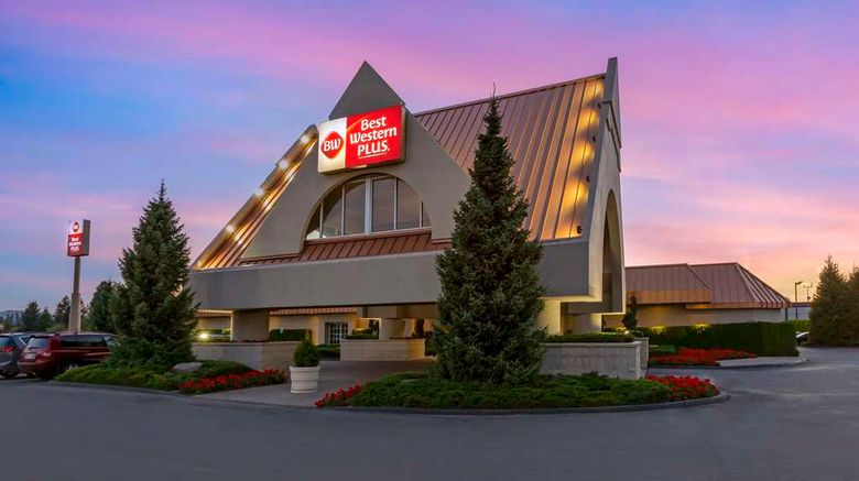Best Western Plus Coeur dAlene Inn Exterior. Images powered by <a href="https://iceportal.shijigroup.com" target="_blank" rel="noopener">Ice Portal</a>.