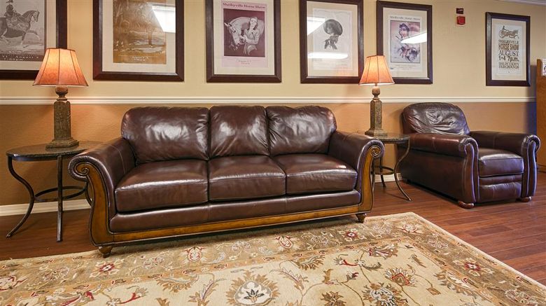 <b>Best Western Shelbyville Lodge Lobby</b>. Images powered by <a href="https://iceportal.shijigroup.com/" title="IcePortal" target="_blank">IcePortal</a>.