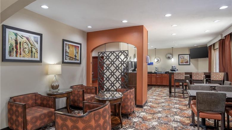 <b>Best Western Plaquemine Inn Lobby</b>. Images powered by <a href="https://iceportal.shijigroup.com/" title="IcePortal" target="_blank">IcePortal</a>.