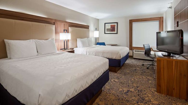 <b>Best Western Plus KC Airport-KCI East Room</b>. Images powered by <a href="https://iceportal.shijigroup.com/" title="IcePortal" target="_blank">IcePortal</a>.