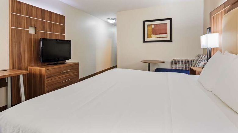 <b>Best Western Plus KC Airport-KCI East Room</b>. Images powered by <a href="https://iceportal.shijigroup.com/" title="IcePortal" target="_blank">IcePortal</a>.