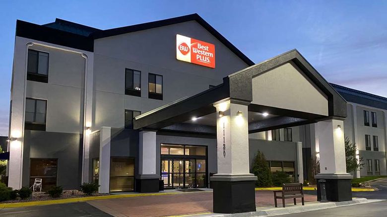 <b>Best Western Plus KC Airport-KCI East Exterior</b>. Images powered by <a href="https://iceportal.shijigroup.com/" title="IcePortal" target="_blank">IcePortal</a>.