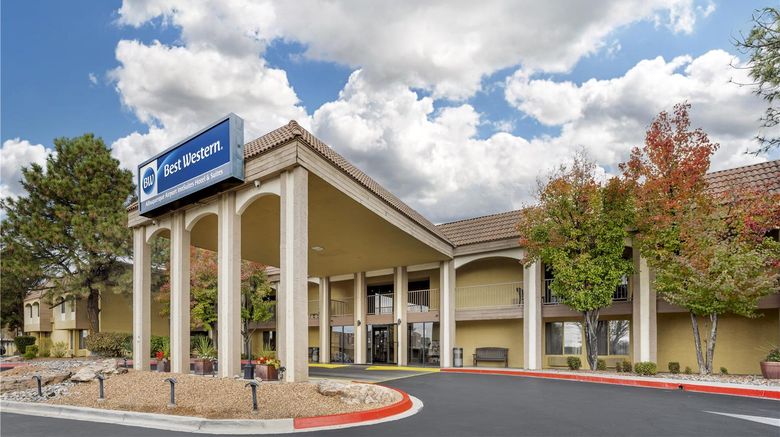 <b>Best Western Airport ABQ Inn/Suites Exterior</b>. Images powered by <a href="https://iceportal.shijigroup.com/" title="IcePortal" target="_blank">IcePortal</a>.