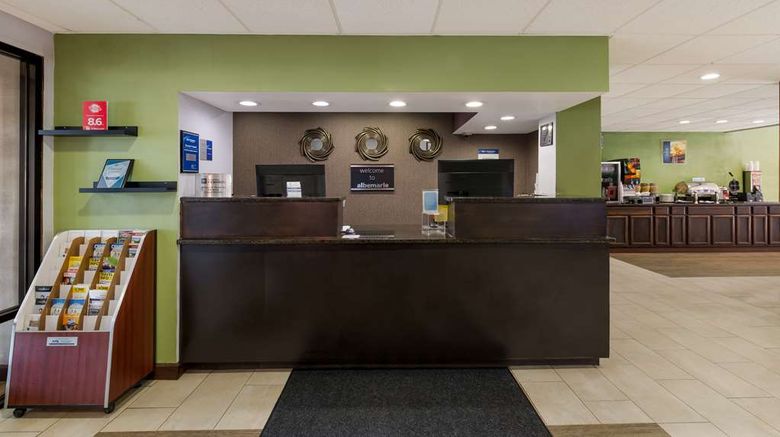 <b>Best Western Albemarle Inn Lobby</b>. Images powered by <a href="https://iceportal.shijigroup.com/" title="IcePortal" target="_blank">IcePortal</a>.