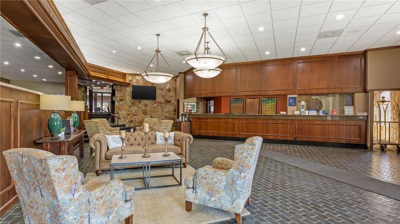 <b>Best Western Wooster Hotel Lobby</b>. Images powered by <a href="https://iceportal.shijigroup.com/" title="IcePortal" target="_blank">IcePortal</a>.