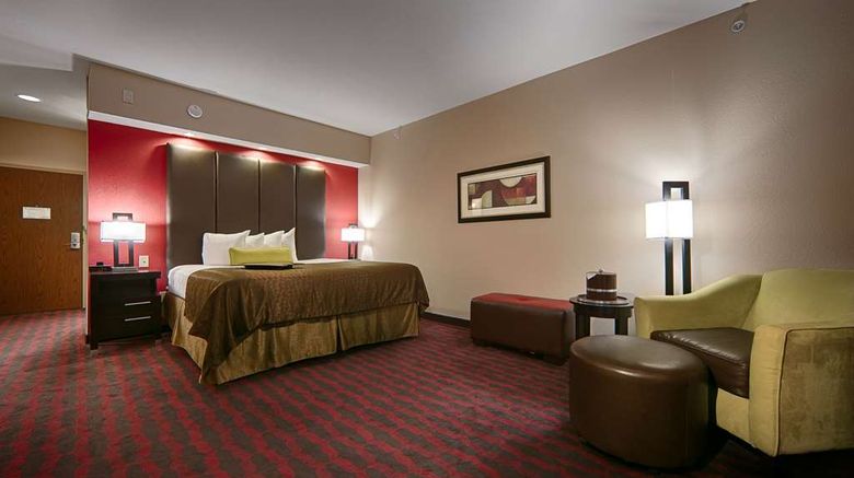 <b>Best Western Plus Cushing Inn & Suites Room</b>. Images powered by <a href="https://iceportal.shijigroup.com/" title="IcePortal" target="_blank">IcePortal</a>.
