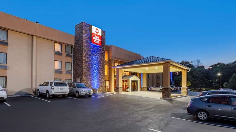 <b>Best Western Plus Poconos Hotel Exterior</b>. Images powered by <a href="https://iceportal.shijigroup.com/" title="IcePortal" target="_blank">IcePortal</a>.