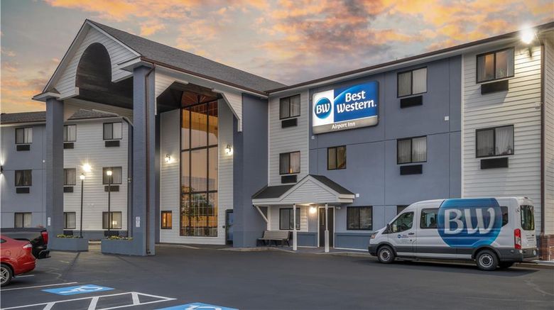 Best Western Airport Inn Exterior. Images powered by <a href="https://iceportal.shijigroup.com" target="_blank" rel="noopener">Ice Portal</a>.