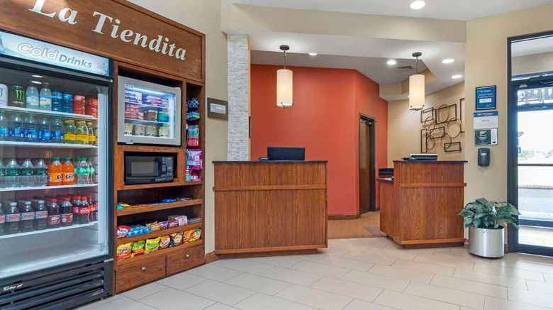 <b>Best Western McAllen Medical Center Lobby</b>. Images powered by <a href="https://iceportal.shijigroup.com/" title="IcePortal" target="_blank">IcePortal</a>.