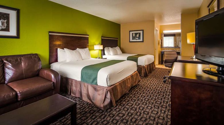<b>SureStay Hotel Floresville Room</b>. Images powered by <a href="https://iceportal.shijigroup.com/" title="IcePortal" target="_blank">IcePortal</a>.