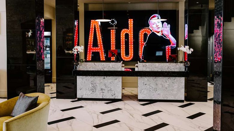 <b>Aiden San Antonio Riverwalk Lobby</b>. Images powered by <a href="https://iceportal.shijigroup.com/" title="IcePortal" target="_blank">IcePortal</a>.
